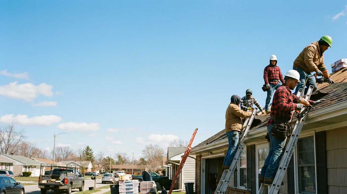 Roofing in Union Hill, IL near me